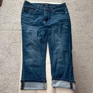 Judy Blue Dark Wash Cropped Jeans